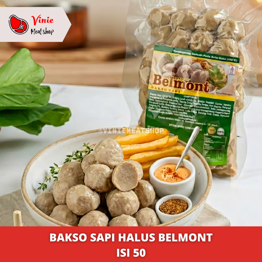 Bakso Sapi Halus Belmont Murah (Isi 50)