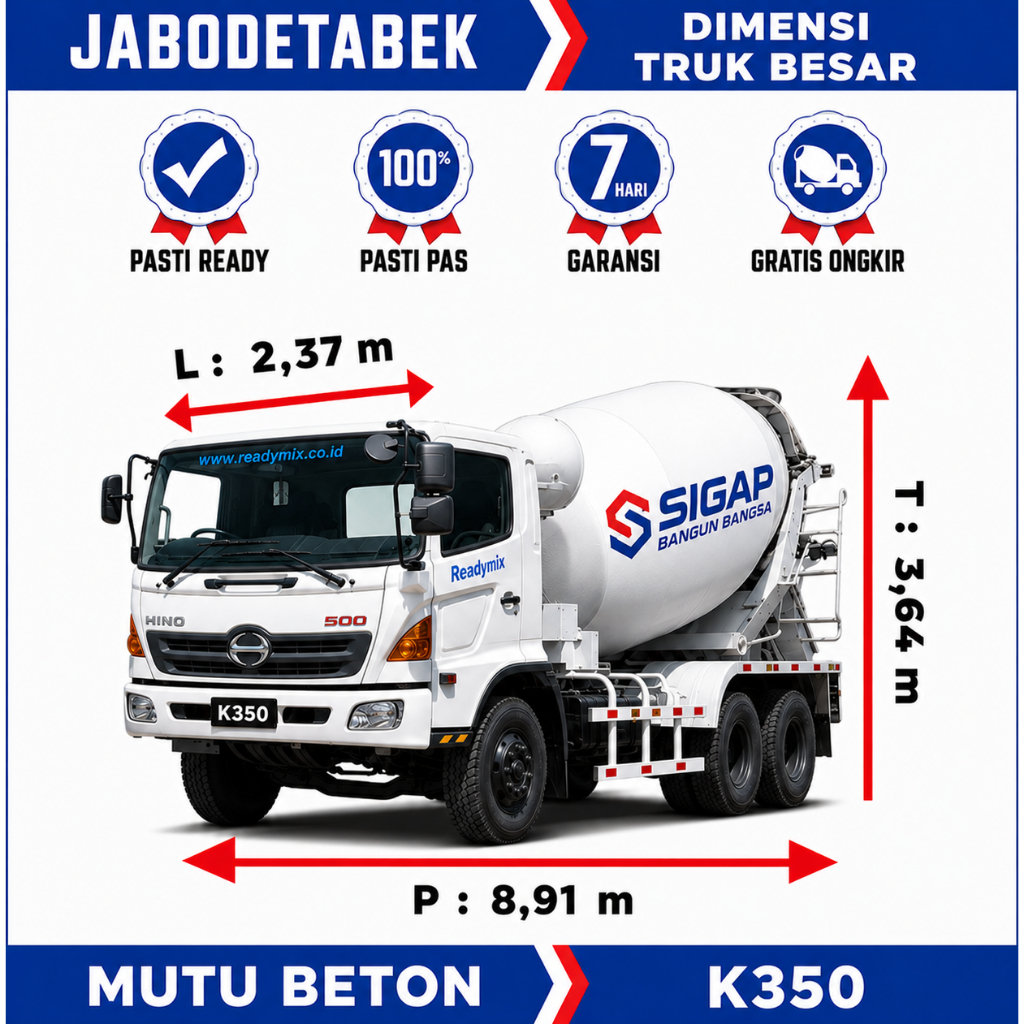 K350 NFA BETON READYMIX