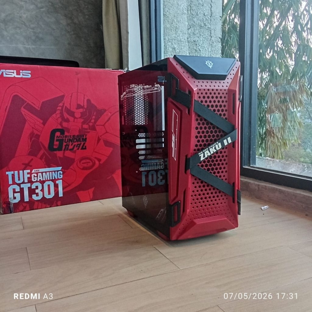 PC CPU Asus TUF ROG gundam Zaku rakitan custom