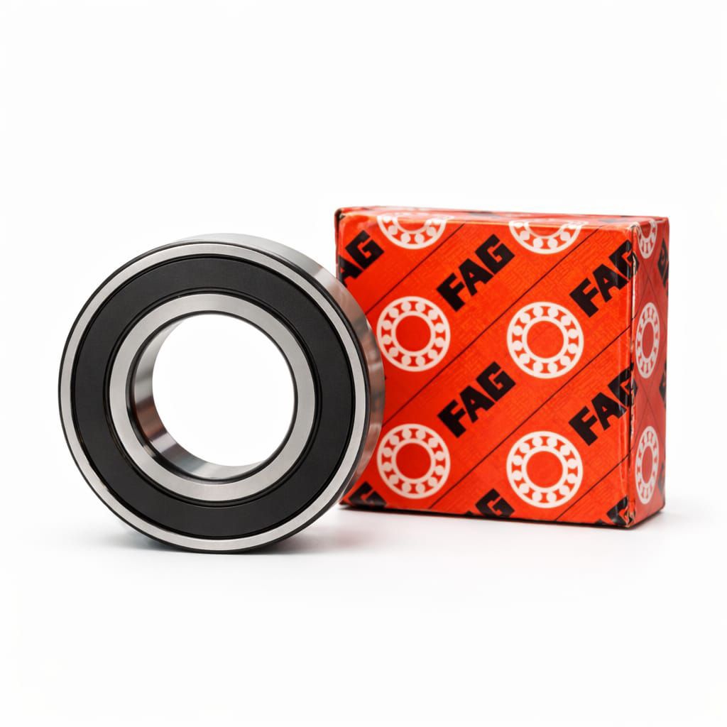 BEARING 6301 2RSR 10MM Tutup karet RODA Motor10x37x12mm