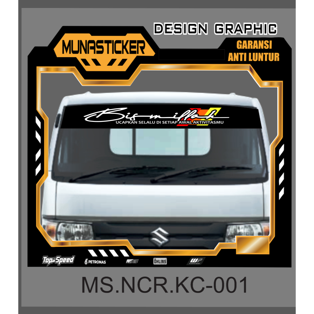 KACA DEPAN UNTUK MOBIL NEW CARRY BISA CUSTOM