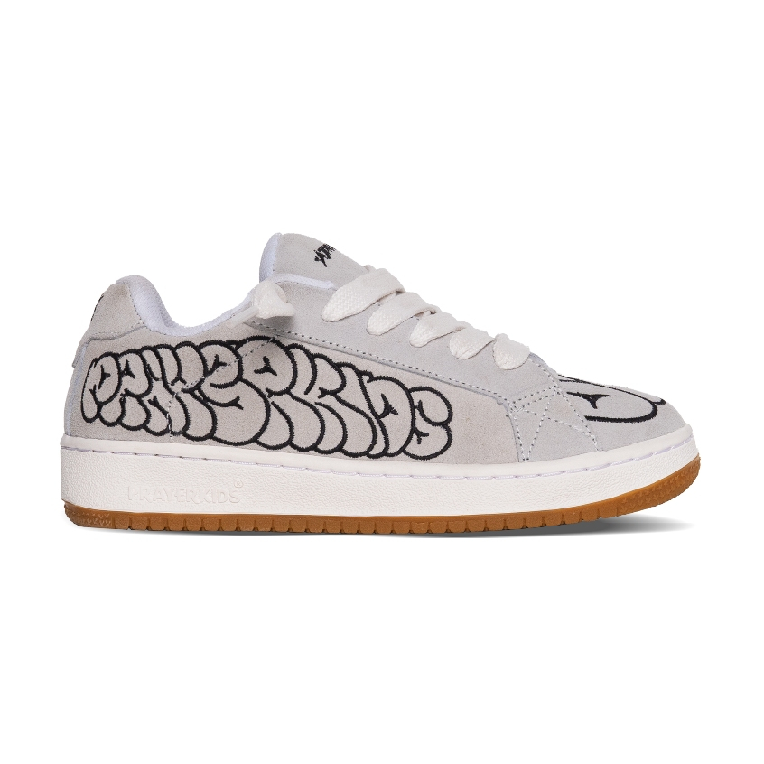 Prayerkids - Sepatu Kasual Pria Wanita Gemuk Prayerkids Vandal - Sepatu Outpit Kece Cewek Cowok Kasu