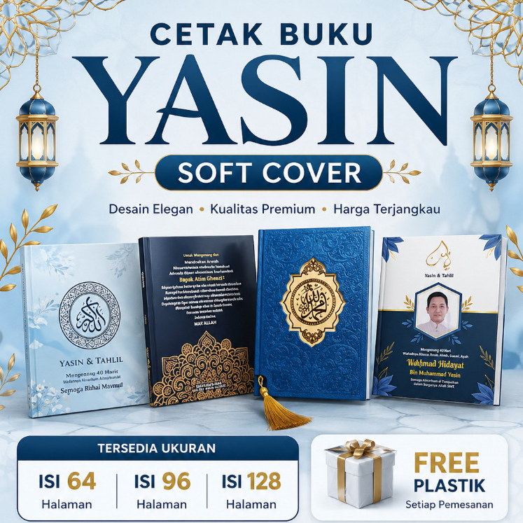 BUKU YASIN SOFT COVER ISI 64 LEMBAR
