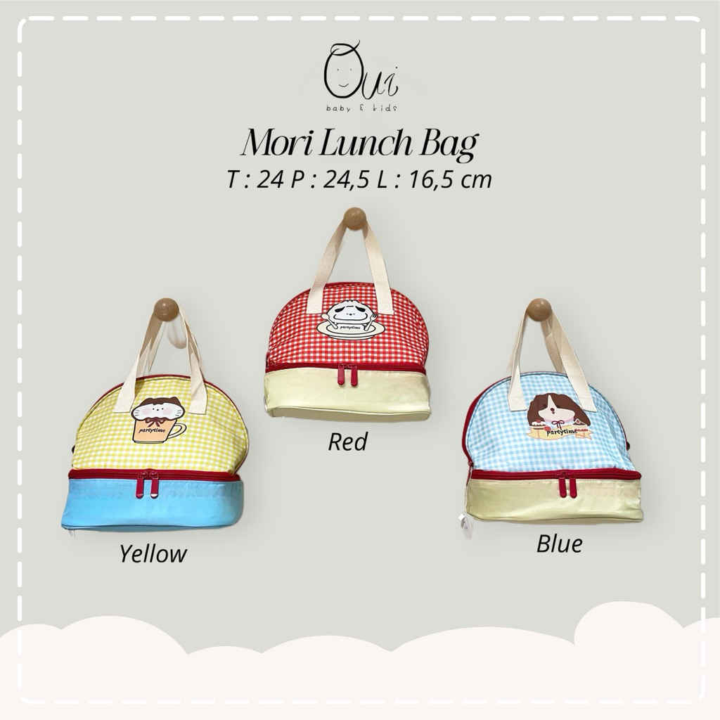 Oui Mori Lunch Bag / tas bekal 2 susun