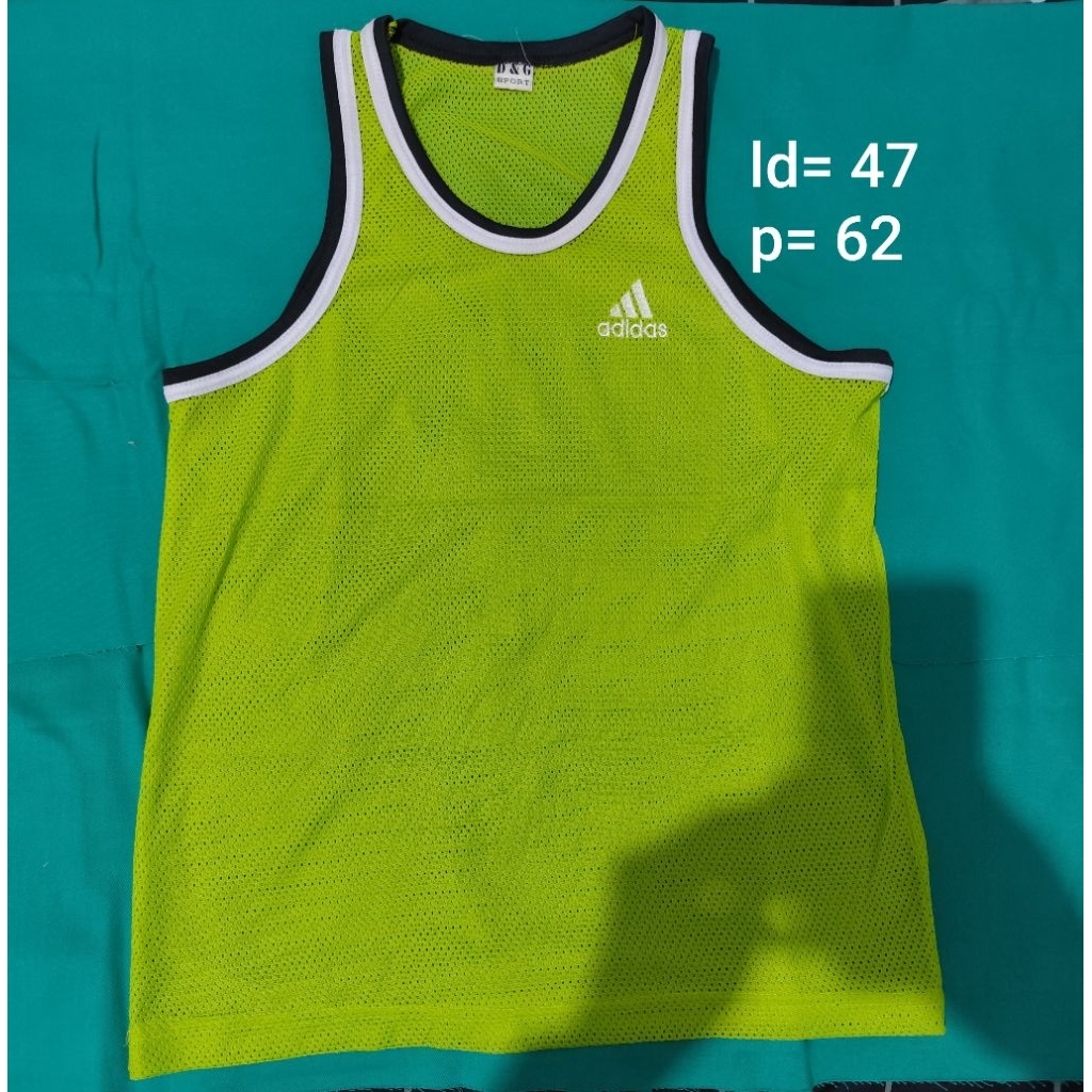 Baju Kaos Kutung Jersey Bola Basket Pria/Wanita Preloved