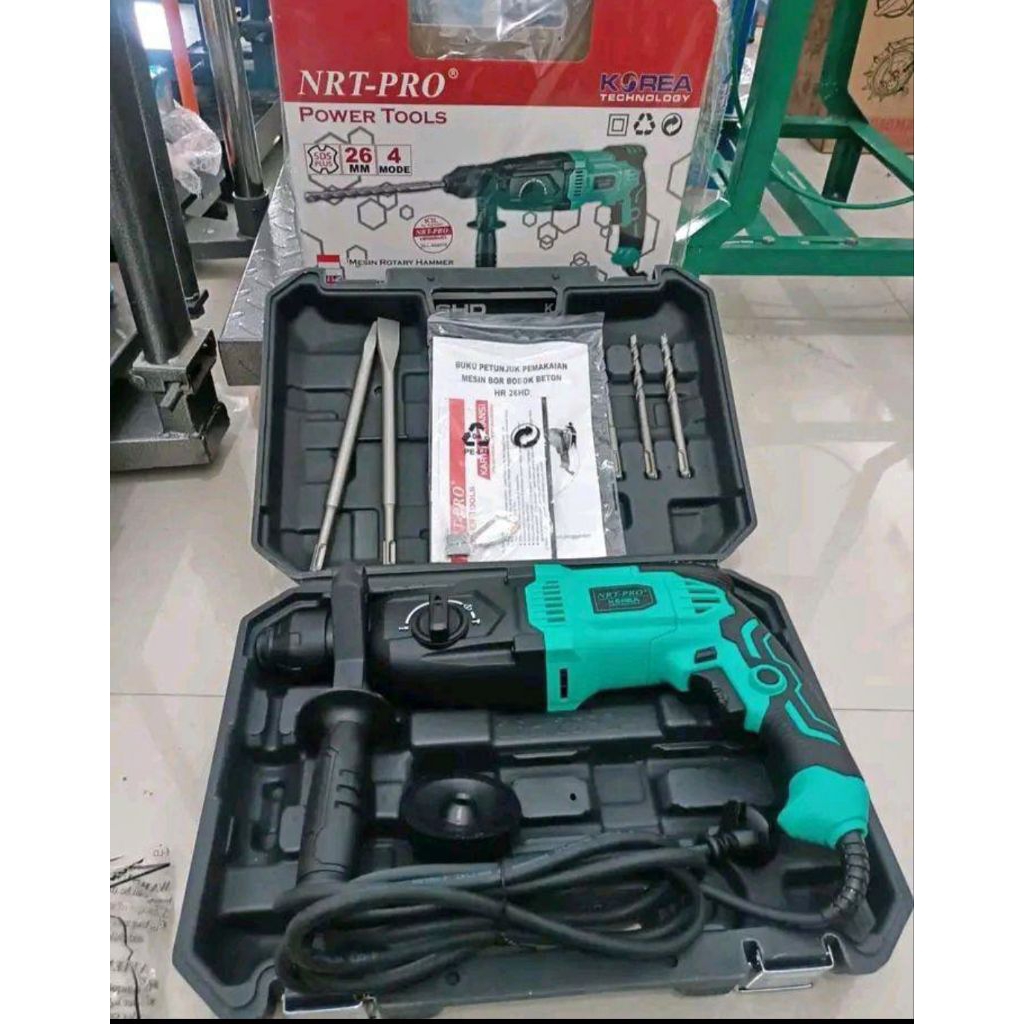 MESIN BOR ROTARY HAMMER NRT PRO 26MM