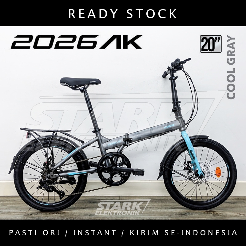 Exotic 2026 AK by Pacific Sepeda Lipat Folding Bike