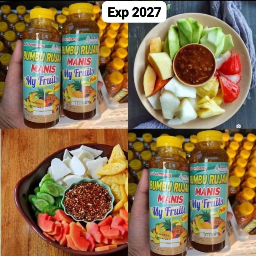 Bumbu Rujak Manis 335gr - Siap Saji, Praktis, Tahan 6 Bulan