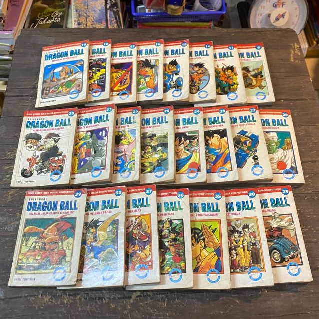 Dragon Ball (Edisi Terbaru) - Komik Jepang Karya Akira Toriyama (Dijual Satuan/Perbuku)