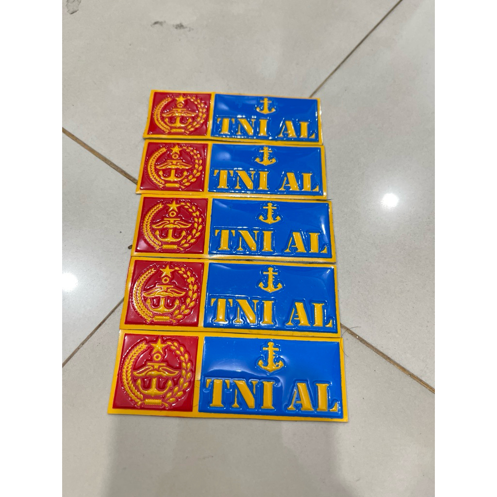 STIKER MOTOR TNI AL TEMPELAN MOTOR TNI AL