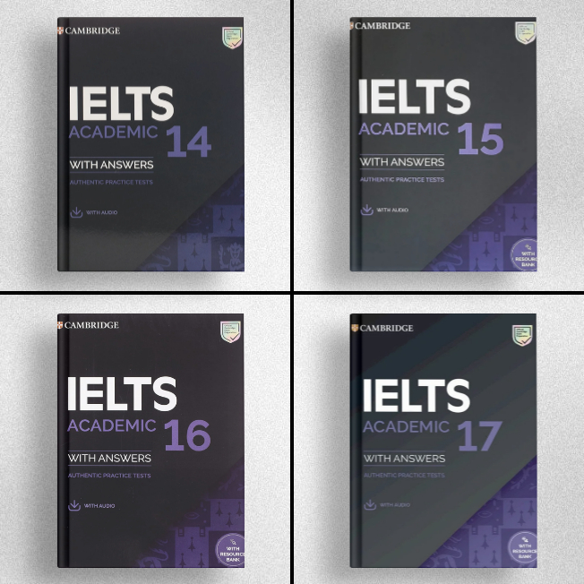 BUKU IELTS ACADEMIC 14,15,16,17 (BEST SELLER)