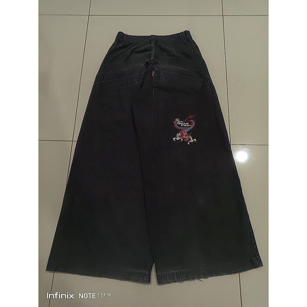 Celana Jeans Baggy y2k Big Pocket Wonder, not Carpenter, Selvedge, Denim, Cargo, sohk, southpole, ec