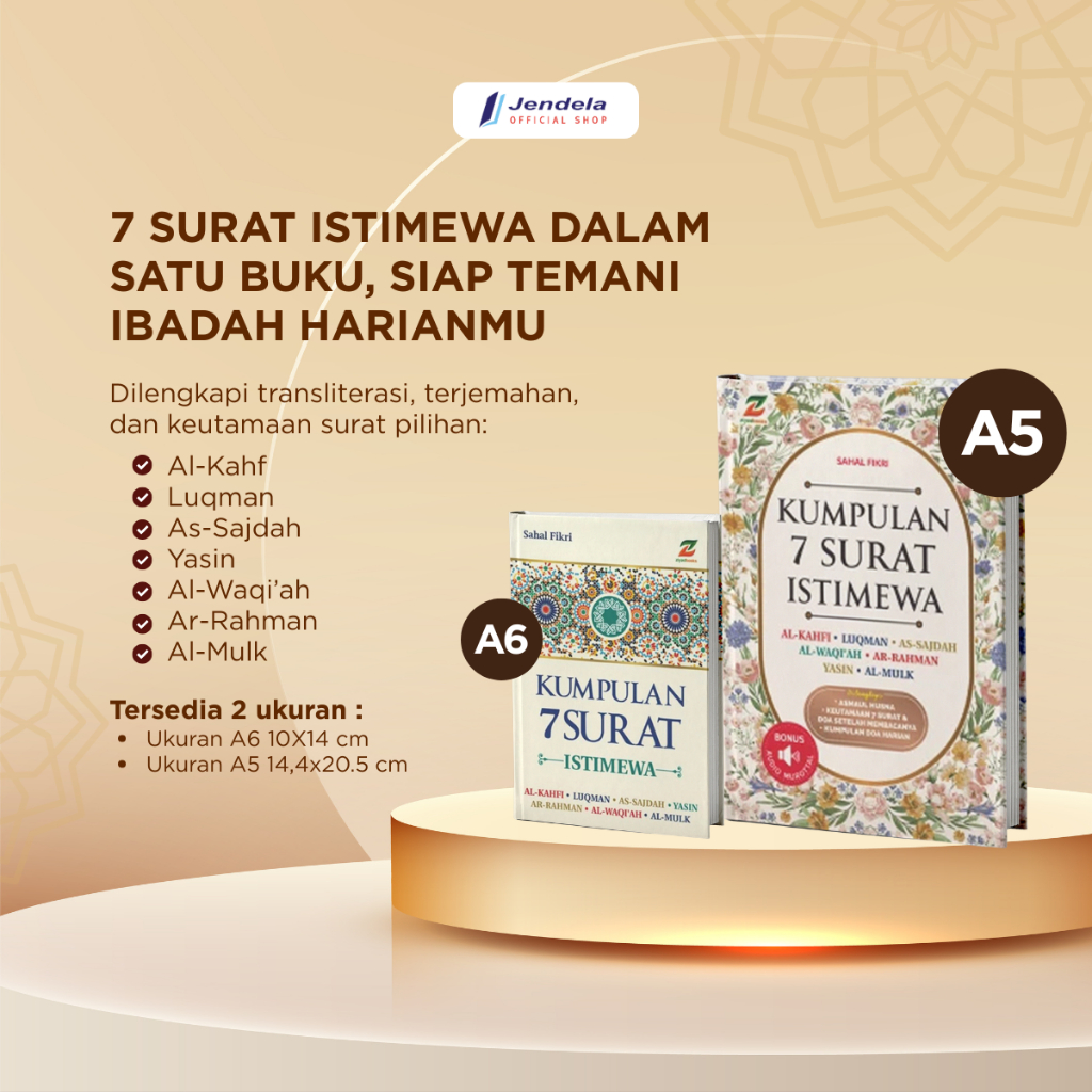 Buku Saku Kumpulan 7 Surat Istimewa Surah Pendek Al Mulk Yasin Fadilah Dan Tahlil Lengkap Terjemah B