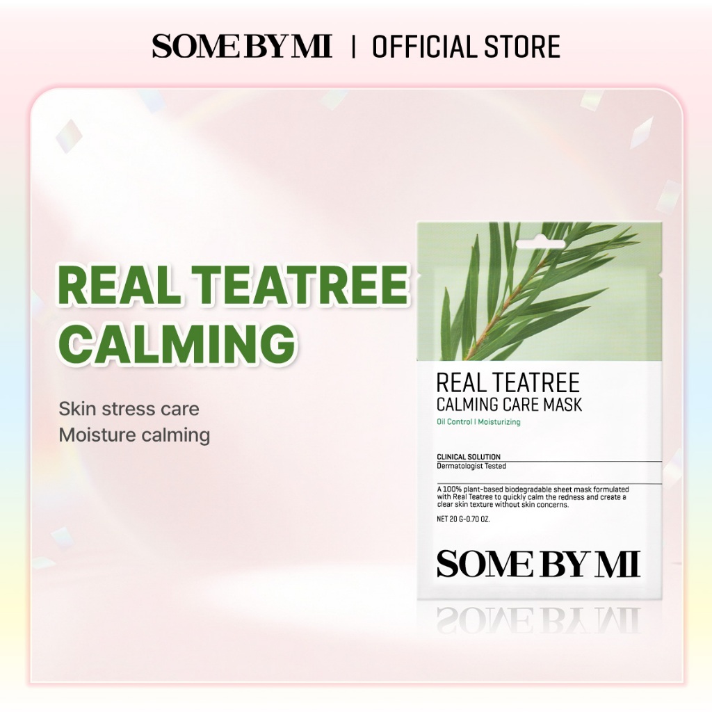 SOME BY MI Real Teatree Calming Care Mask
