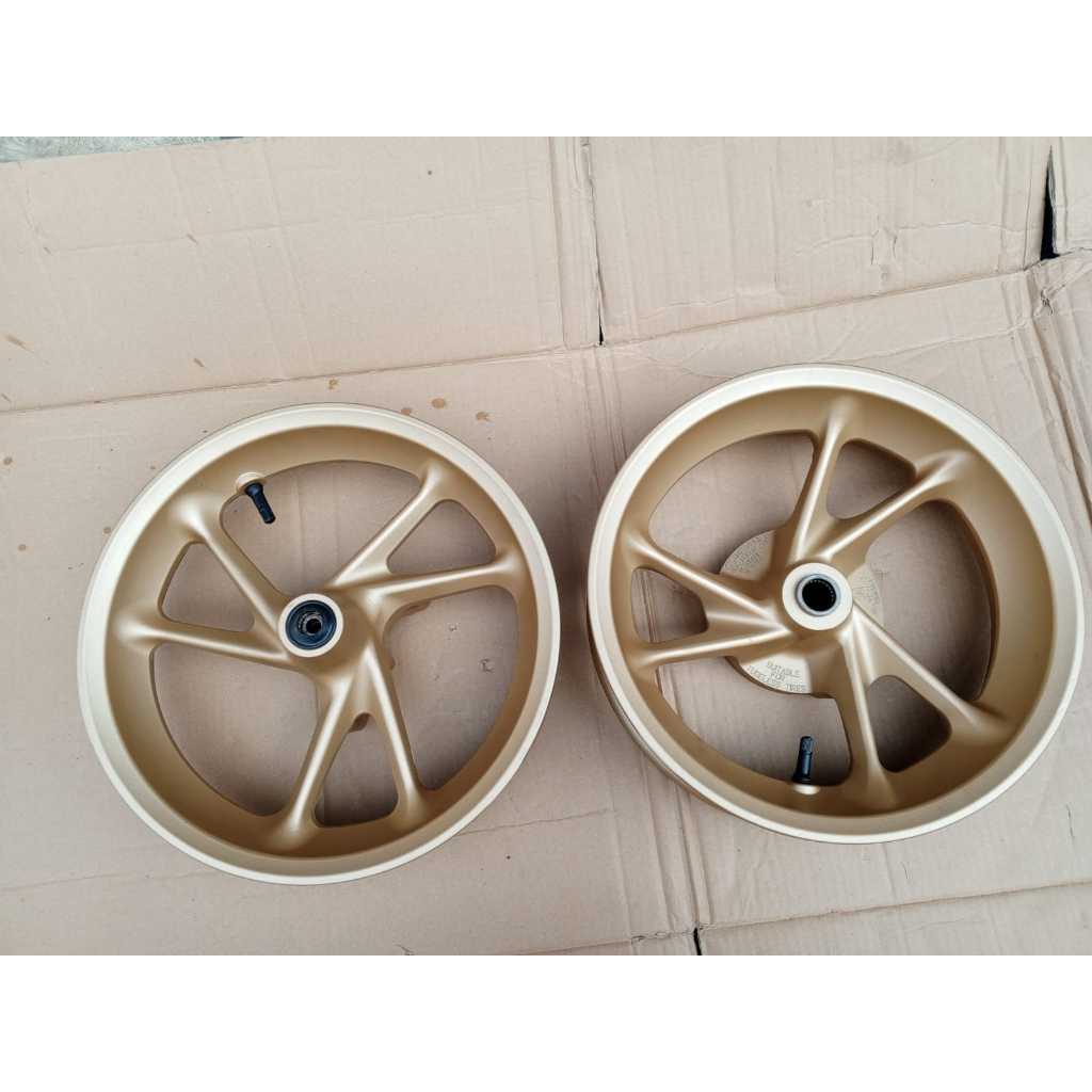 velg pelek yamaha nmax old original gold veleg felk felek nmax old