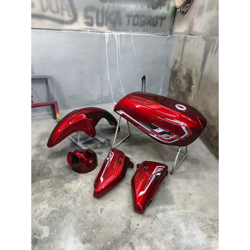 body set gl100 - tangki gl100 repaint (bebas request warna)
