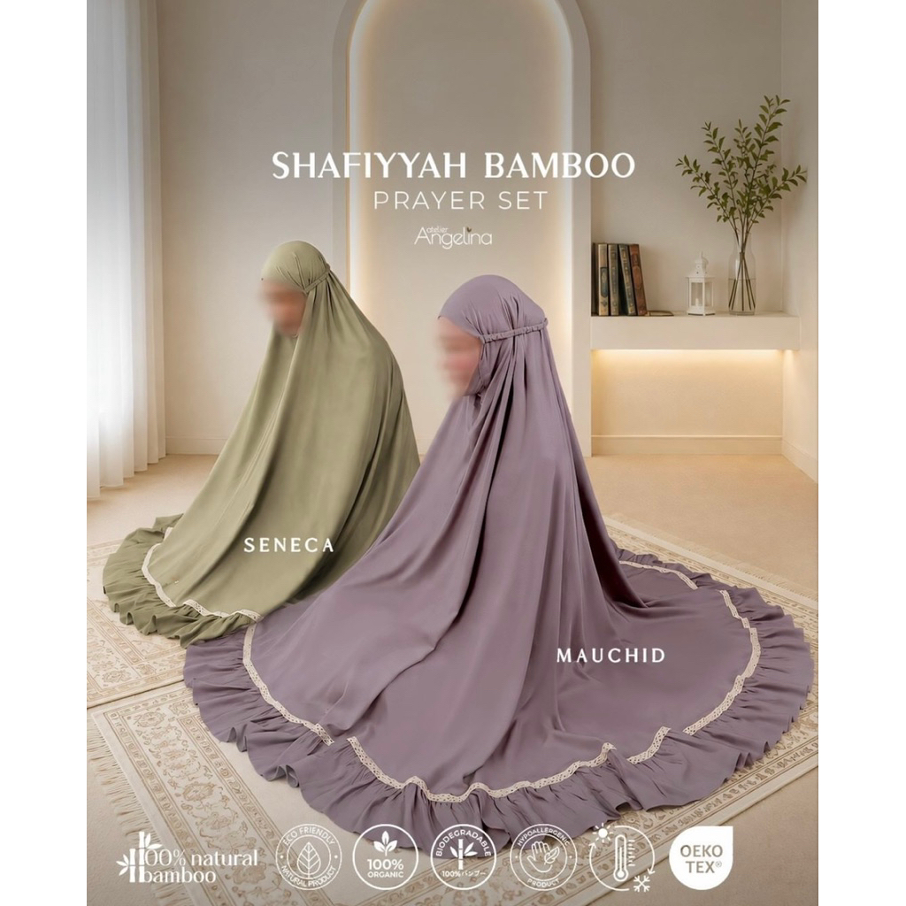 [SIAP KIRIM] SHAFIYYAH BAMBOO PRAYER SET SENECA MAUCHID BY ATELIER ANGELINA EDISI MEI 2026