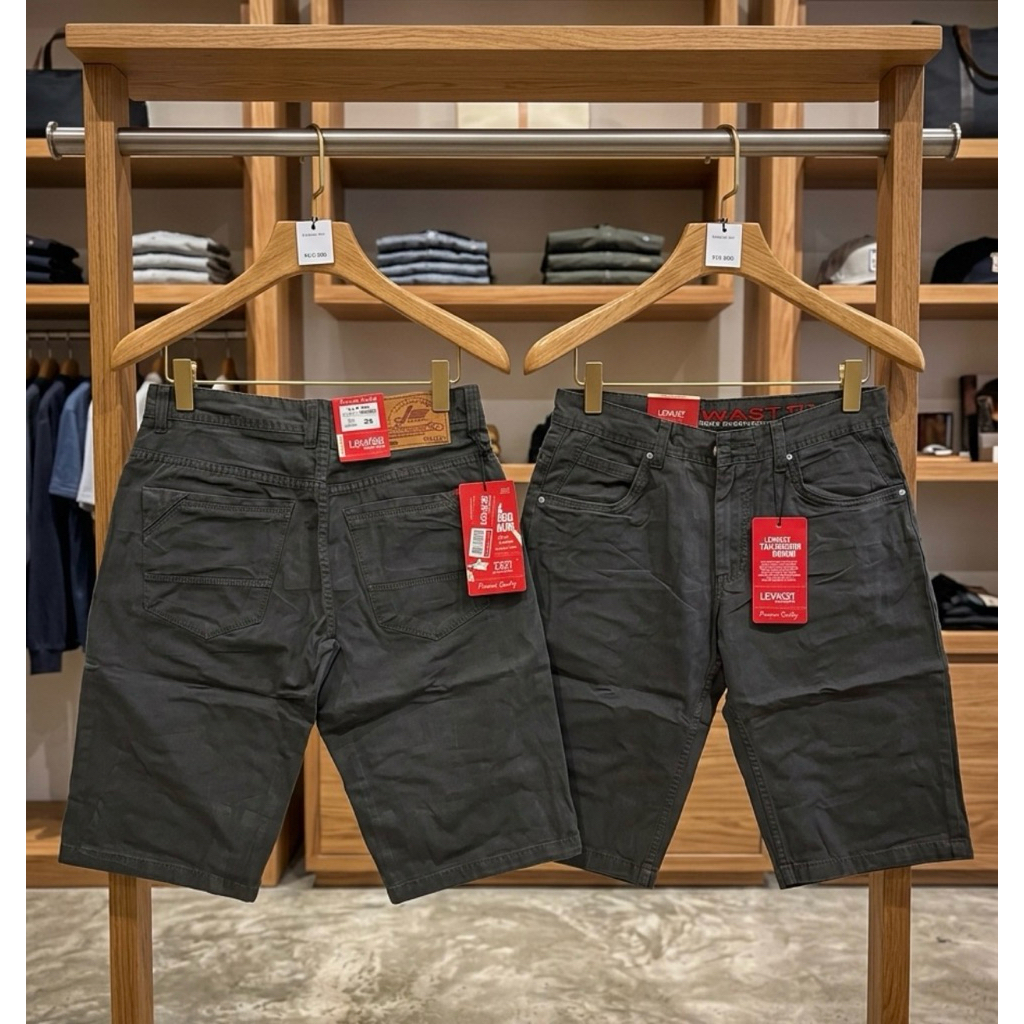 Celana Pendek Katun Lewast Standar Non Stretch