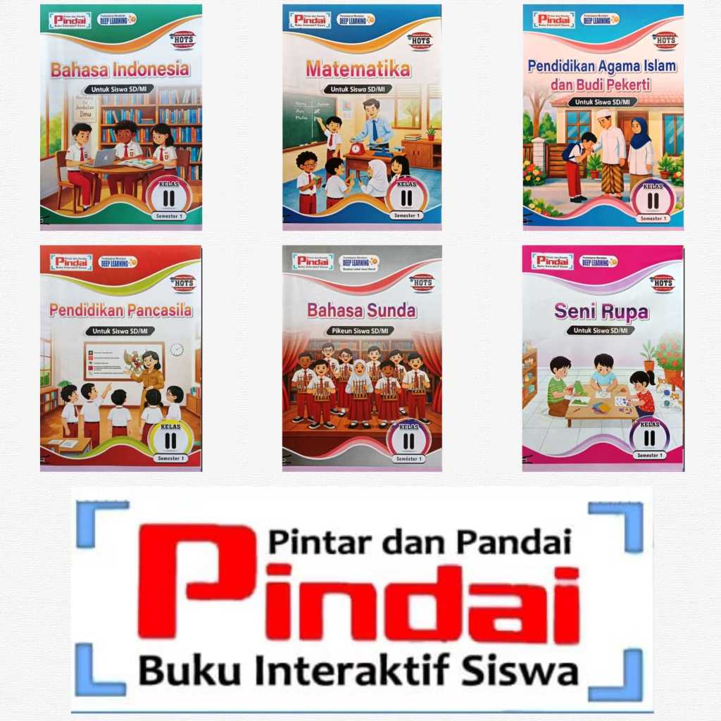 Buku Kelas 2 SD/MI LKS Pindai Semester 1