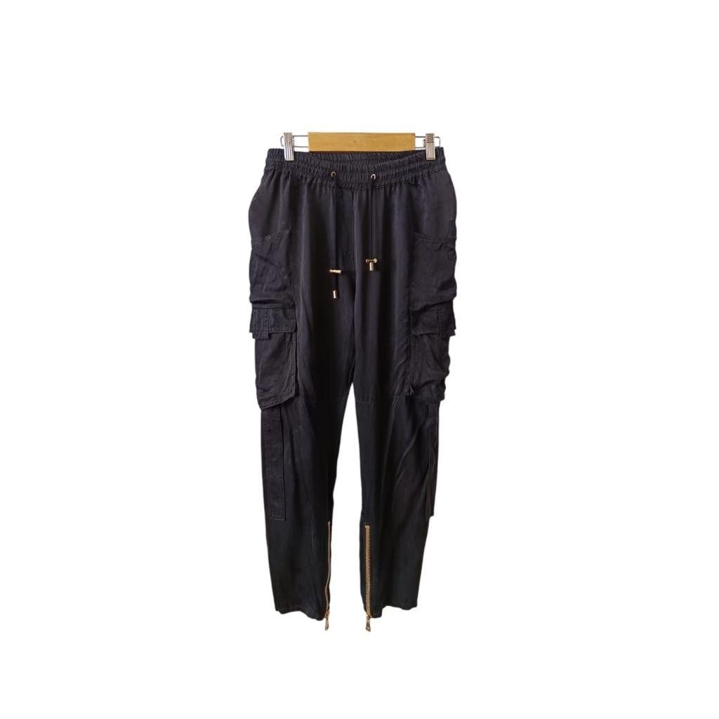 balmain black pants