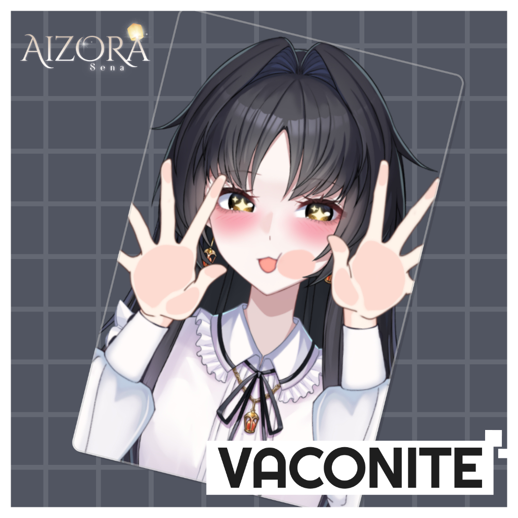 Transparent Photocard Aizora Sena - Merchandise Aizora Sena Seri 1