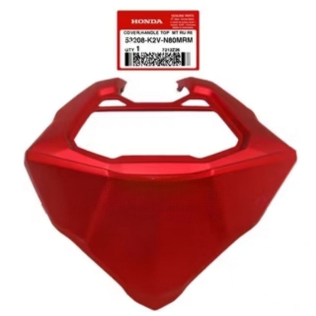 53208-K2V-N80MRM Visor Batok Depan Vario 125 New Gen 3 Merah Original