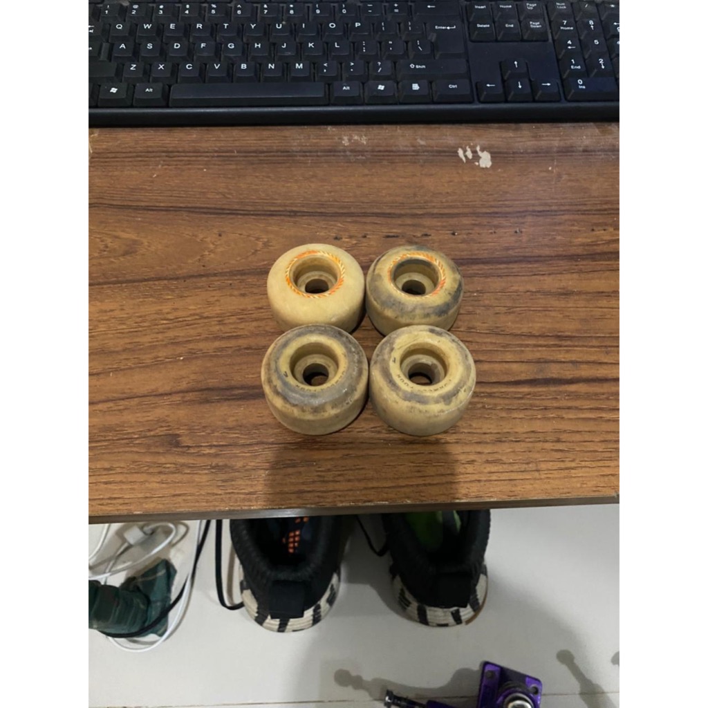 WHEELS SPITFIRE SKATEBOARD MURAH SECOND SIZE 53MM
