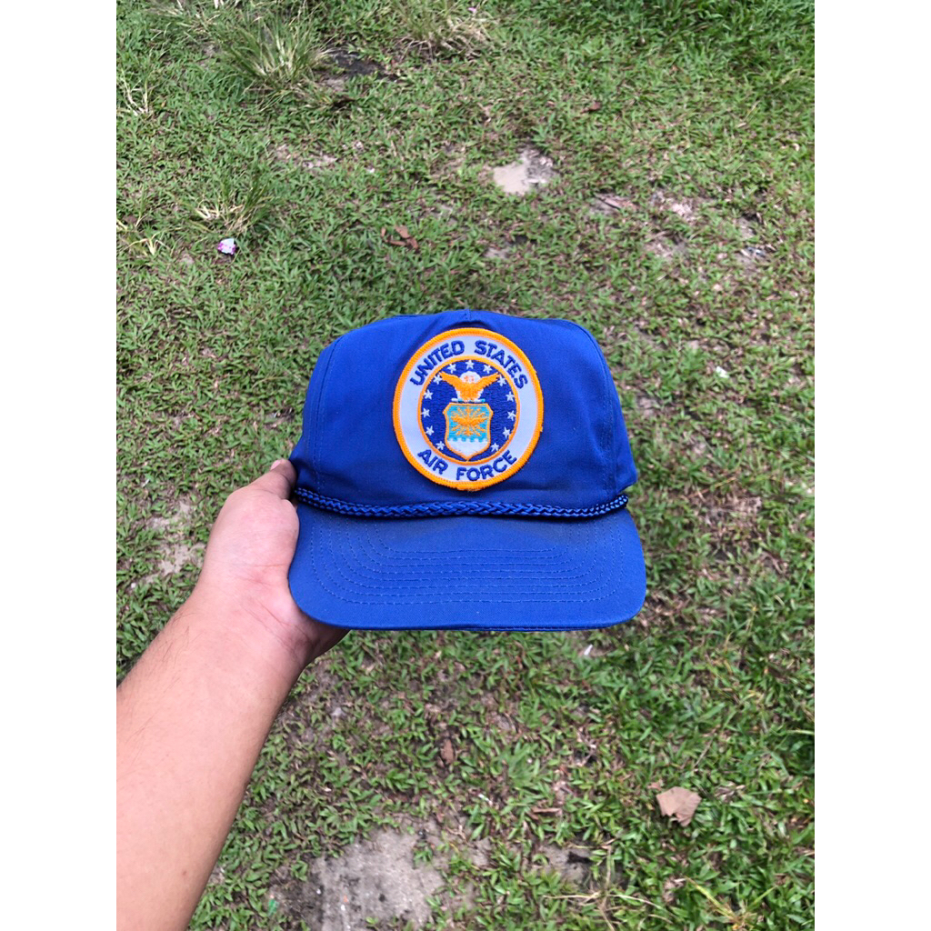 VINTAGE UNITED STATES AIR FORCE ROPE HAT