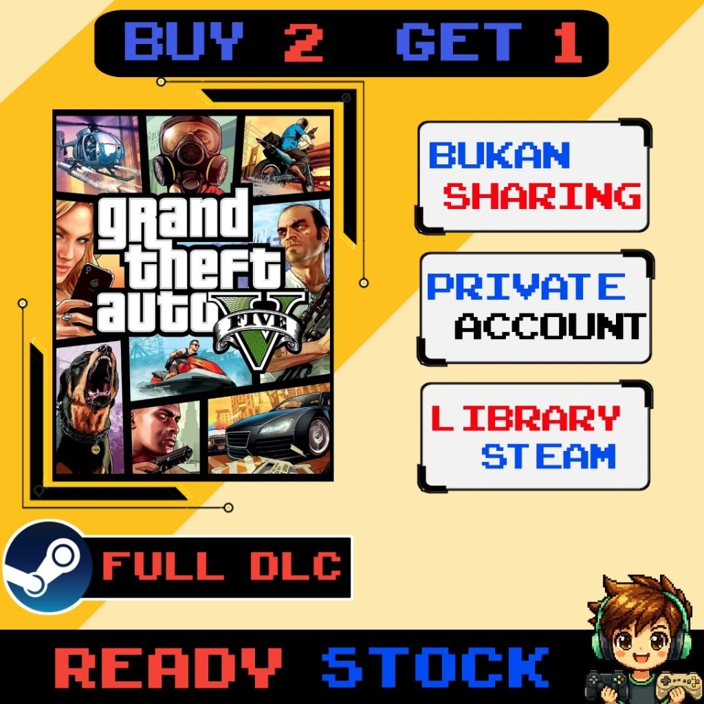 Grand Theft Auto V - GTA V PC Original Steam
