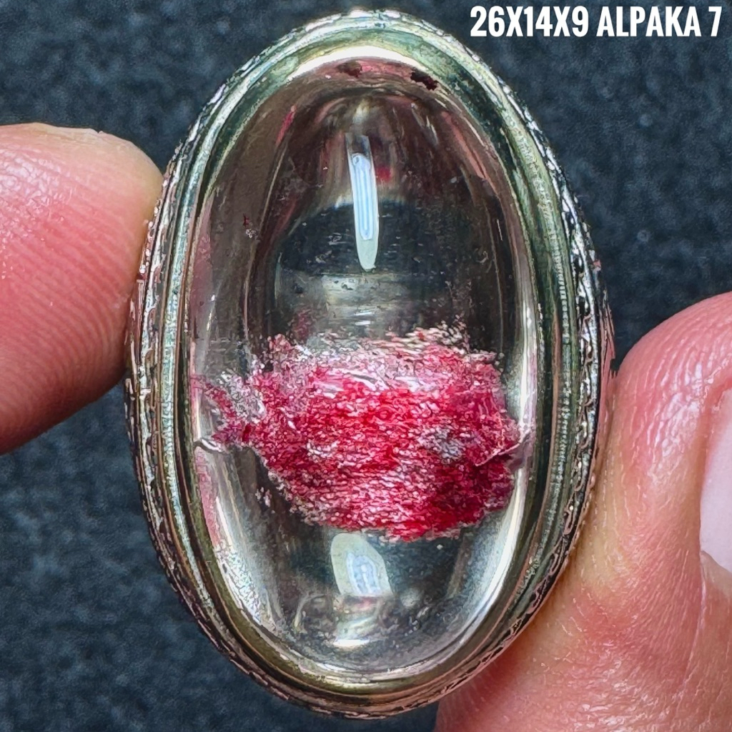 Cincin Batu Akik Natural Kecubung Karang