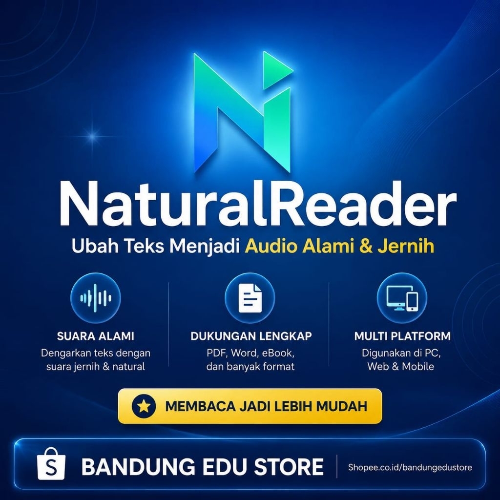 NaturalReader 15 Professional - Aplikasi Pembaca Tulisan Windows - Natural Reader Text To Speech TTS