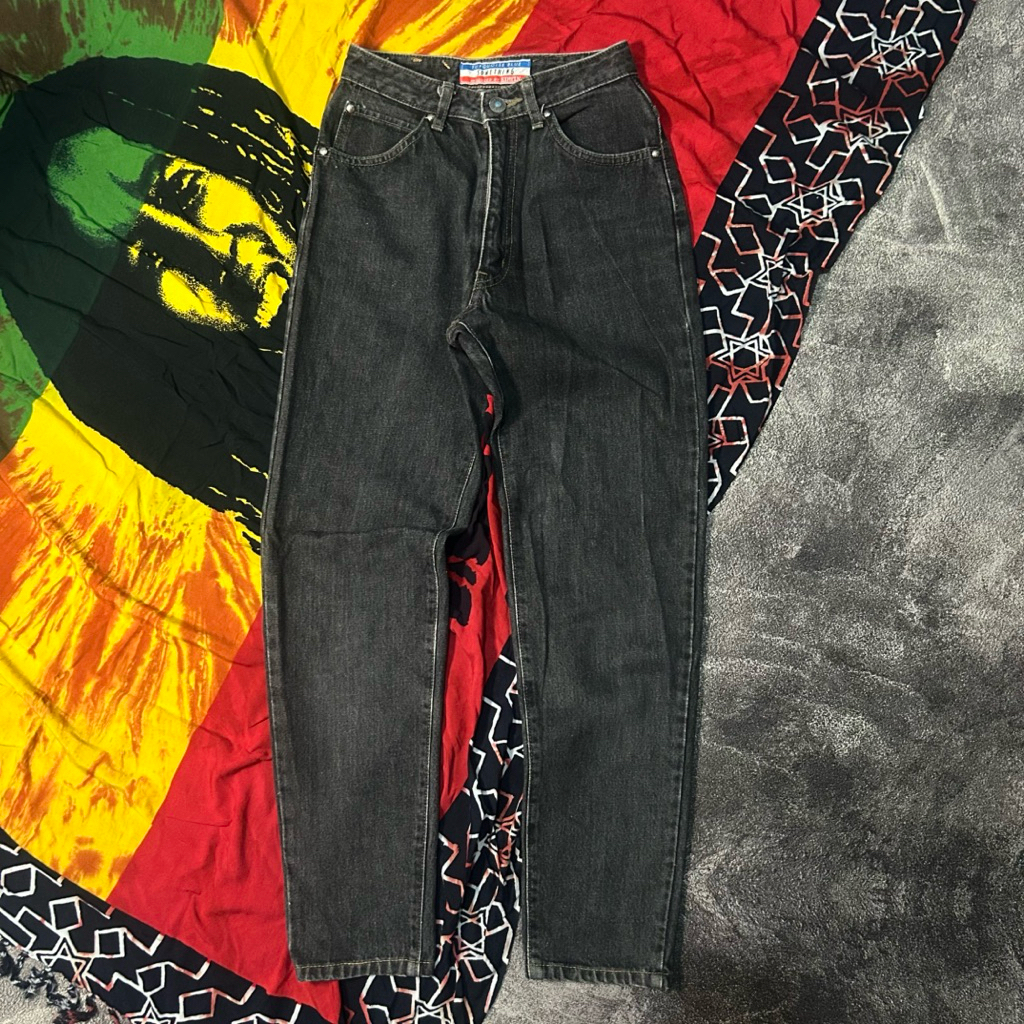 Celana Jeans Second “Something By Edwin Japan Slim Straight Gray Wash Jeans”