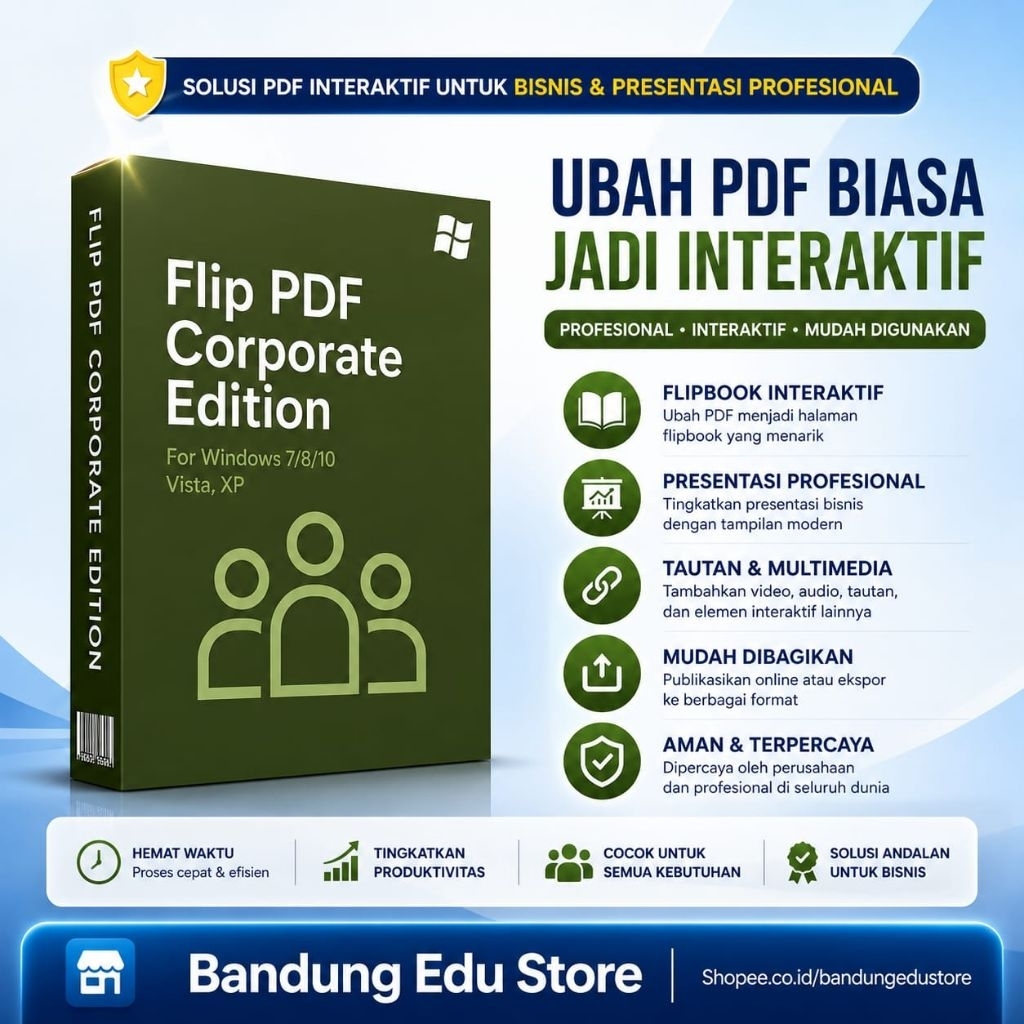 Flip PDF Corporate Professional Full Version For Windows - Aplikasi Pembuat EBook Dengan Mudah Di Ko