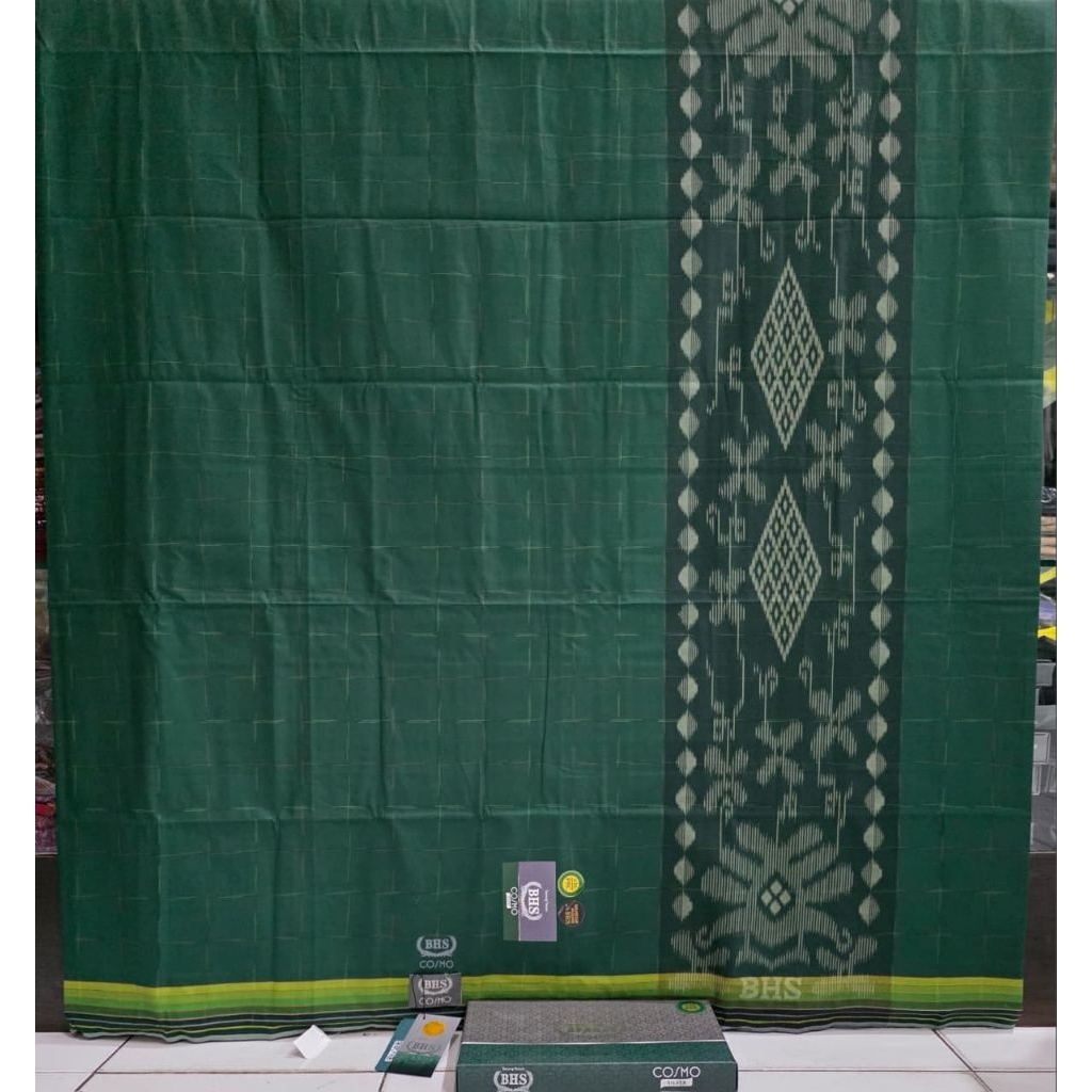 SARUNG BHS COSMO MIX SILVER - BHS ORIGINAL - SARUNG TENUN INDONESIA