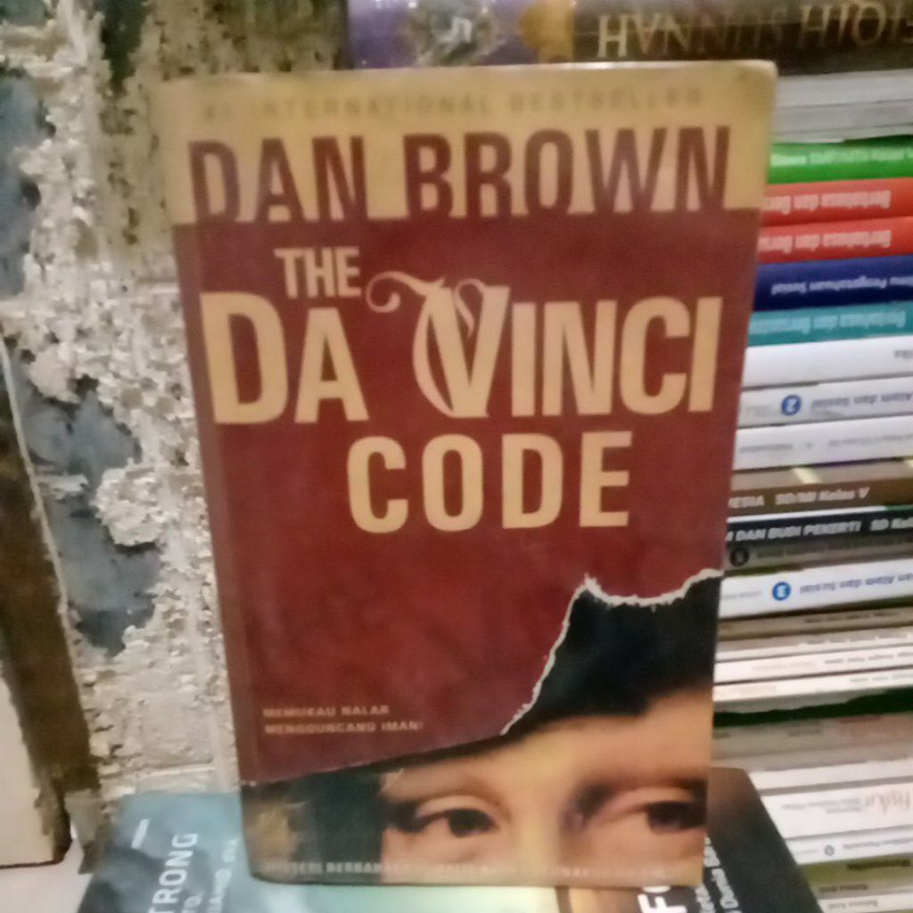 Buku bekas original dan brown the da Vinci code