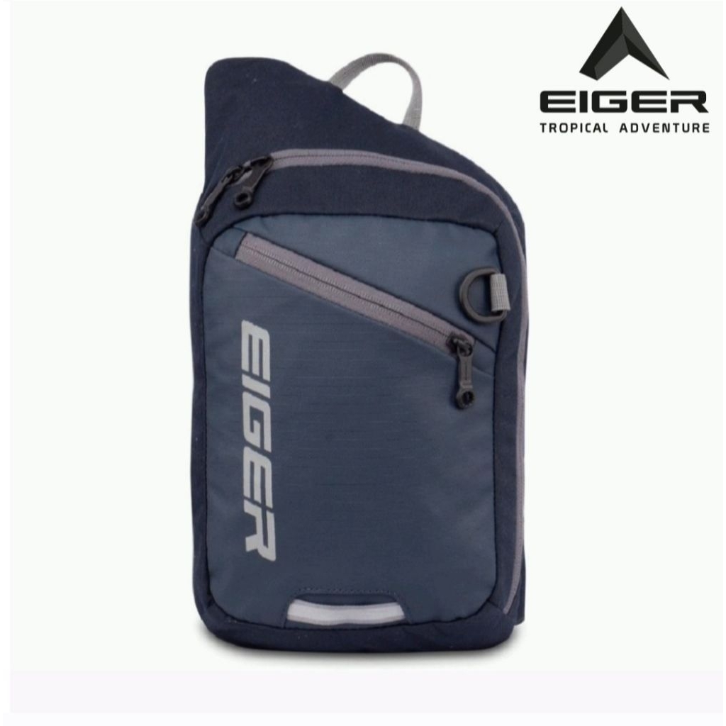 EIGER1989 HERALD 5L V CROSS SLING BAG [Original] Tas Selempang. Tas Sling Bag. Unisex