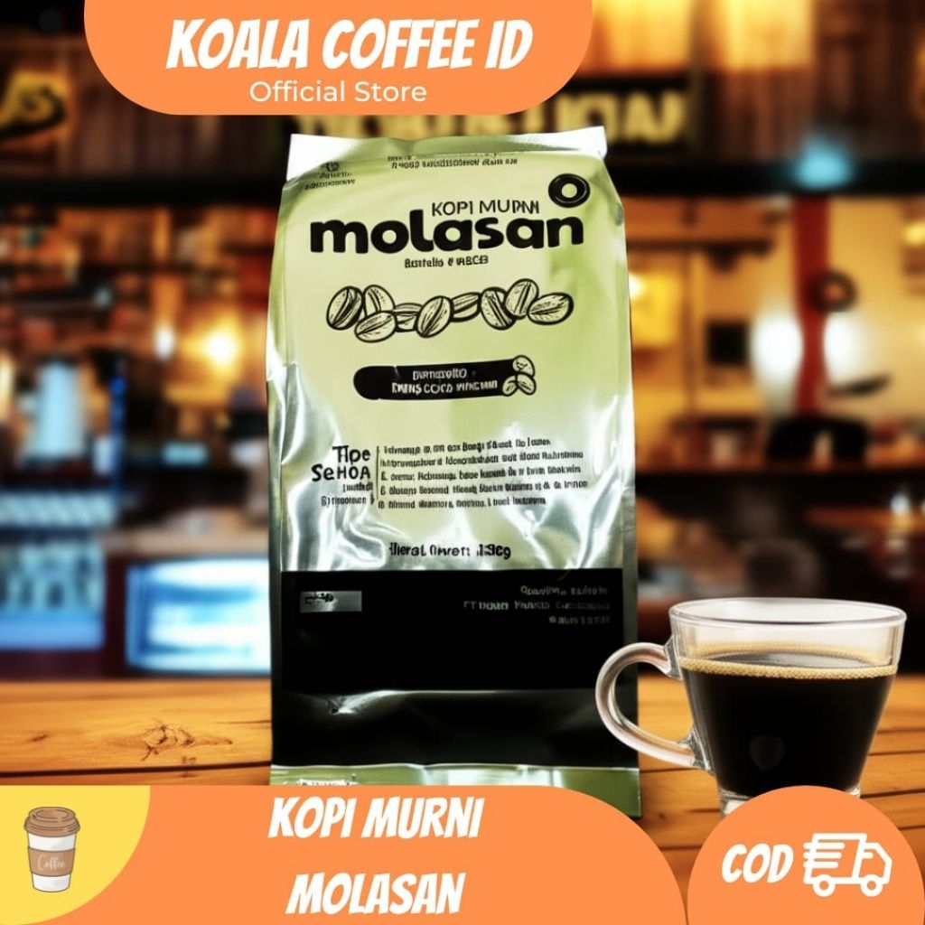 kopi bubuk murni molasan 250grm kopi bubuk murni kopi bubuk Lampung murni