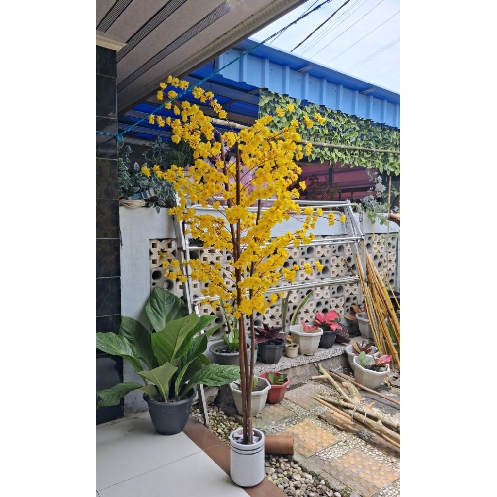 Pohon Bunga Sakura Imlek Tinggi 150 cm