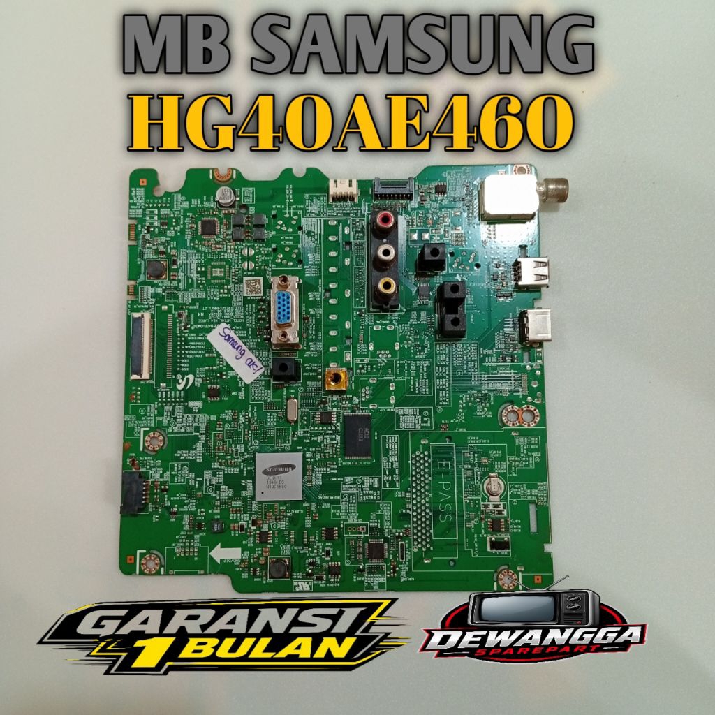 MB TV SAMSUNG HG40AE460 - MAINBOARD MOTHERBOARD MOBO MODUL TV SAMSUNG HG40AE460