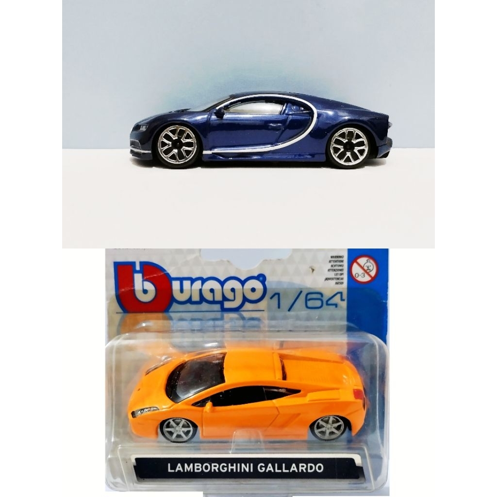 BBURAGO LAMBORGHINI GALLARDO, BUGATTI CHIRON