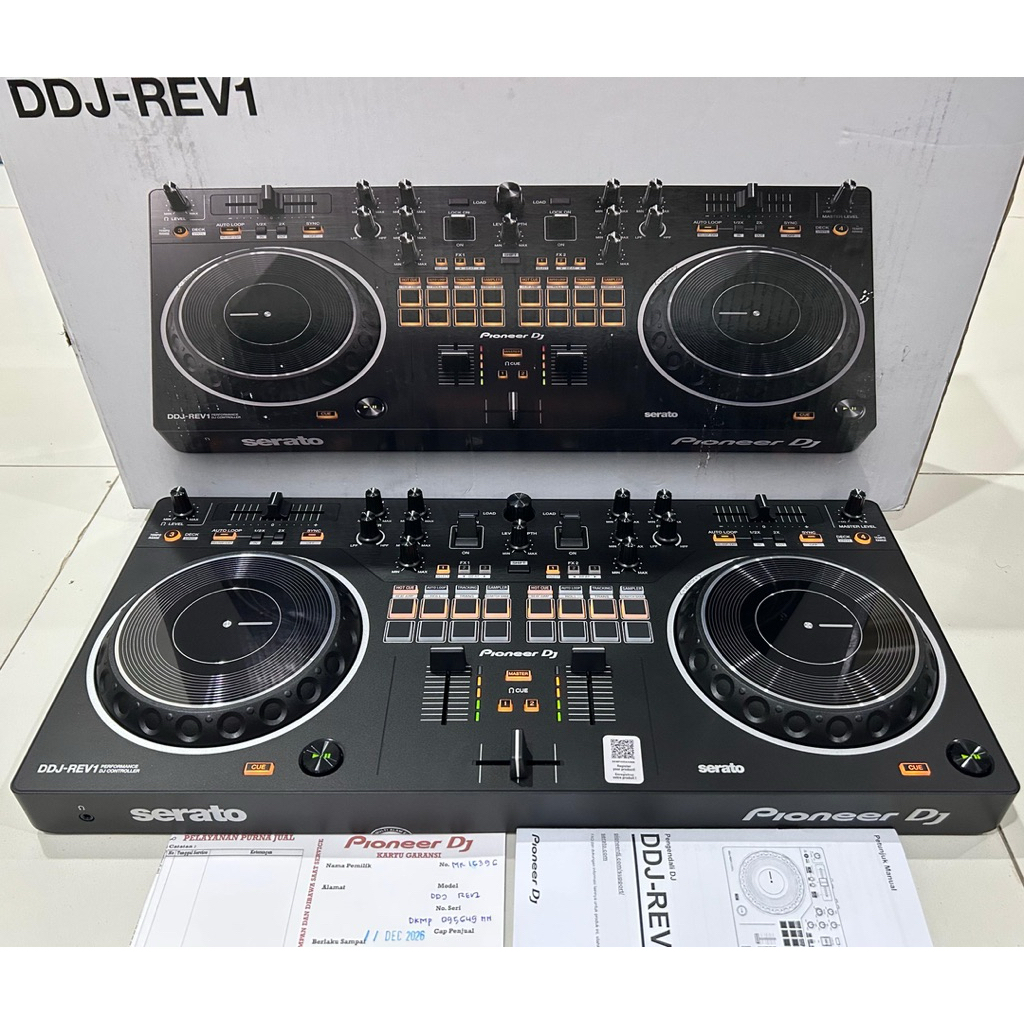 Alat DJ Pioneer DDJ REV GARANSI DES 2026 Fullset Controller XDJ ; CDJ ; DDJ 400 ; DDJ FLX2 ; DDJ 200