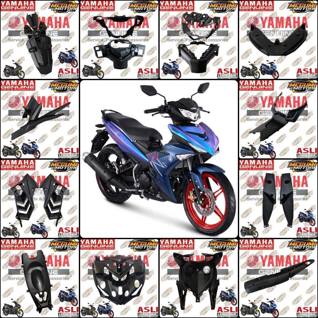 COVER BODY BODI KASAR SATUAN JUPITER MX KING 150 V1, V2 2015/2025 ORIGINAL YAMAHA (2PV)