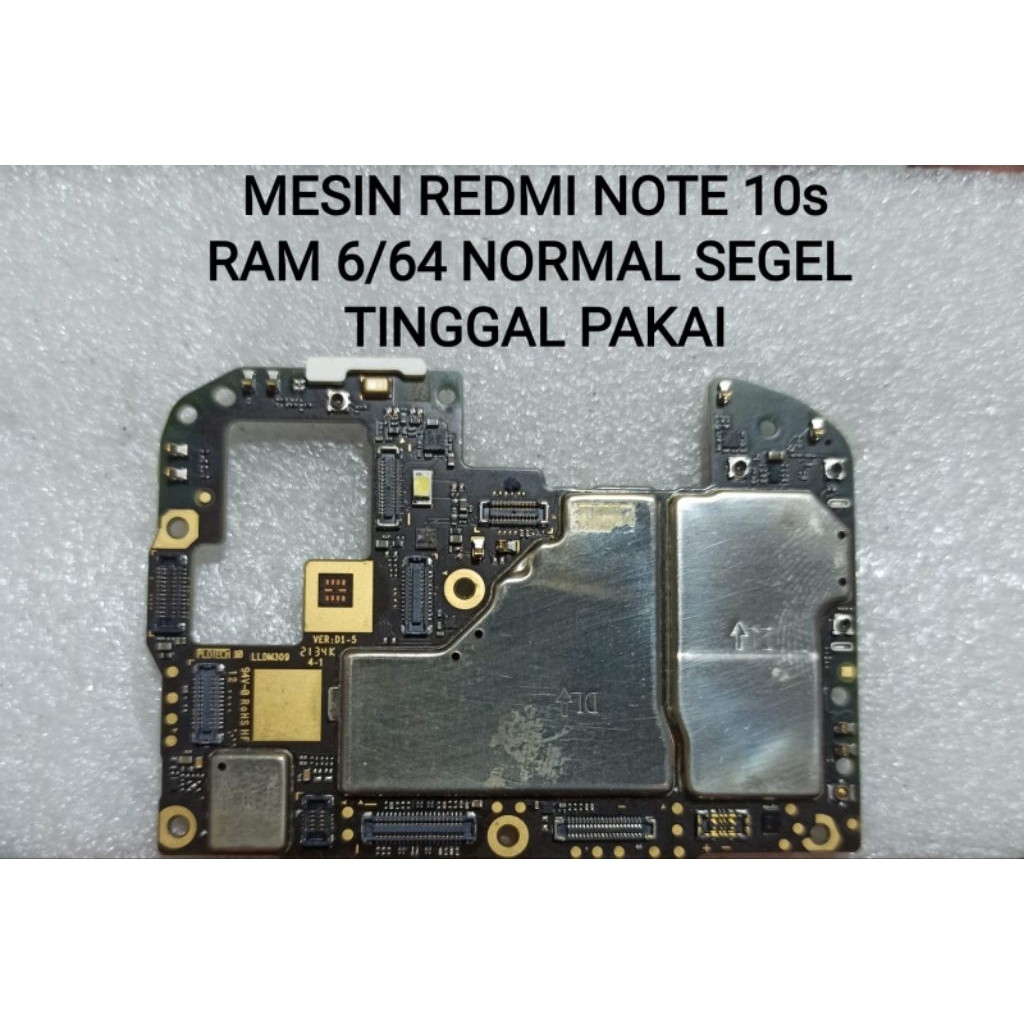 MESIN REDMI NOTE 10S RAM 6/64 NORMAL SEGEL TINGGAL PASANG