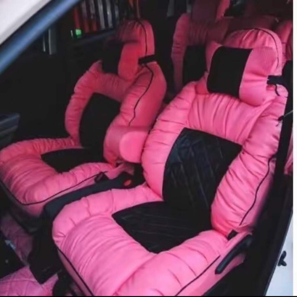 sarung cover jok mini bus Avanza veloz, xenia sigra mobil 3 baris model sofa