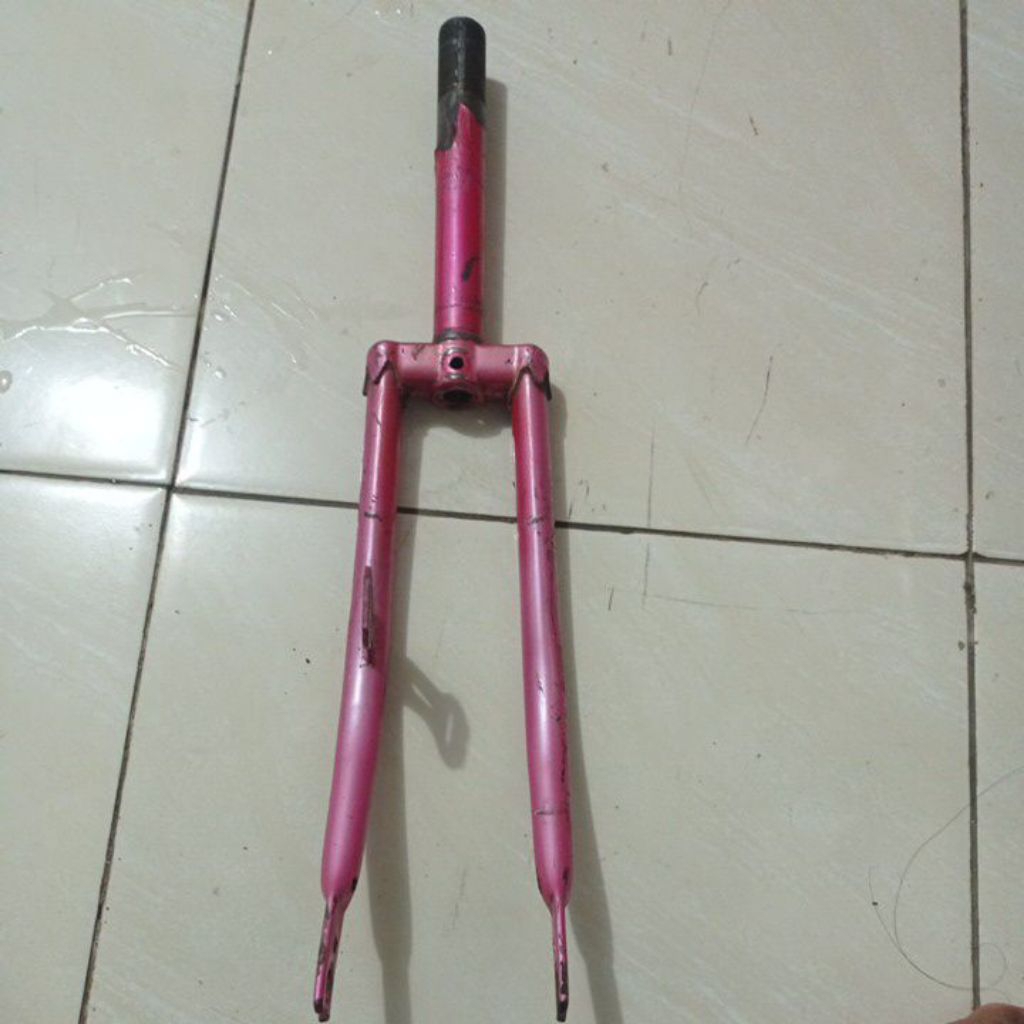 fork sepeda mini bekas ukuran 20