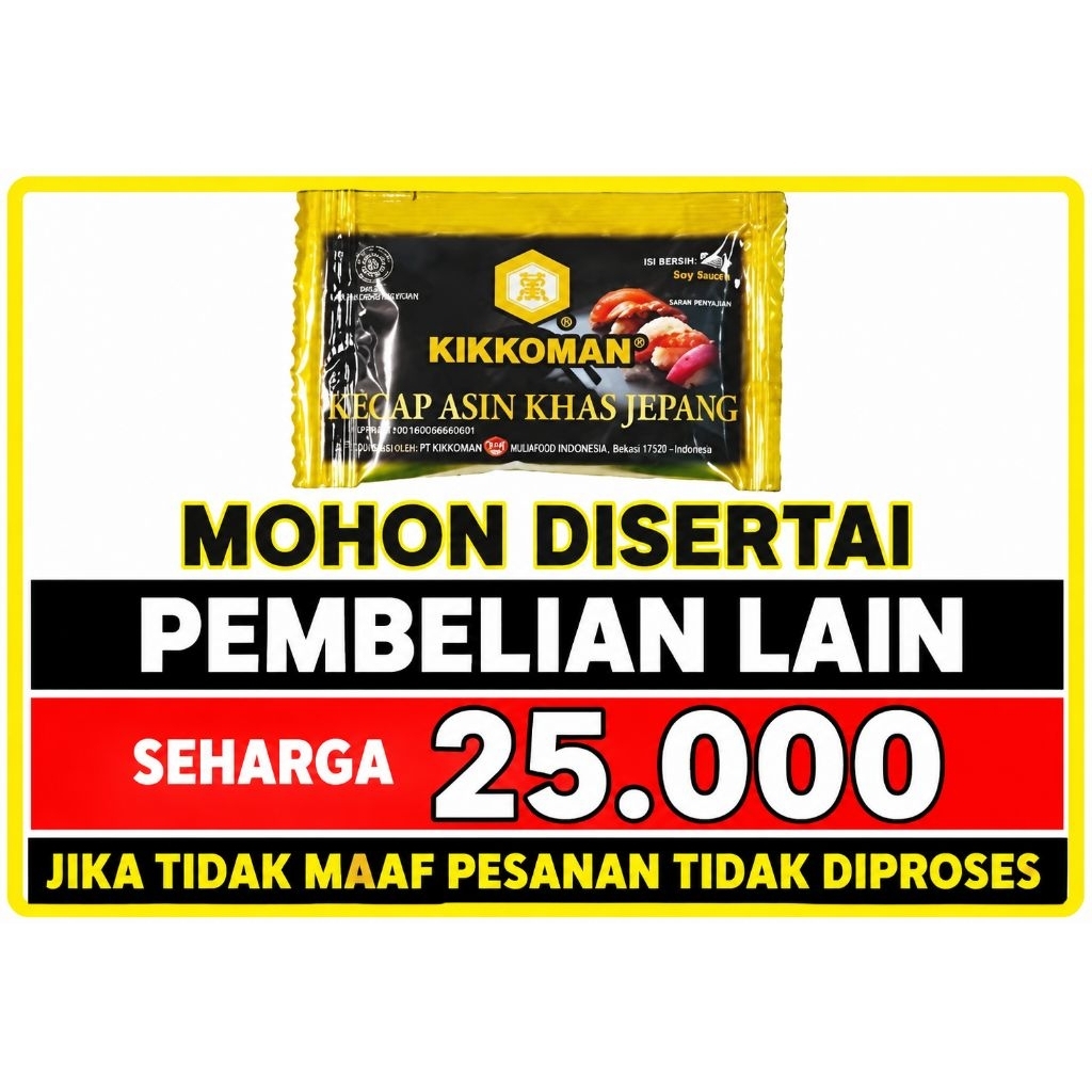 kecap asin kikkoman kecap asin kikoman sachet soy sauce sushi kecap asin khas jepang 5ml