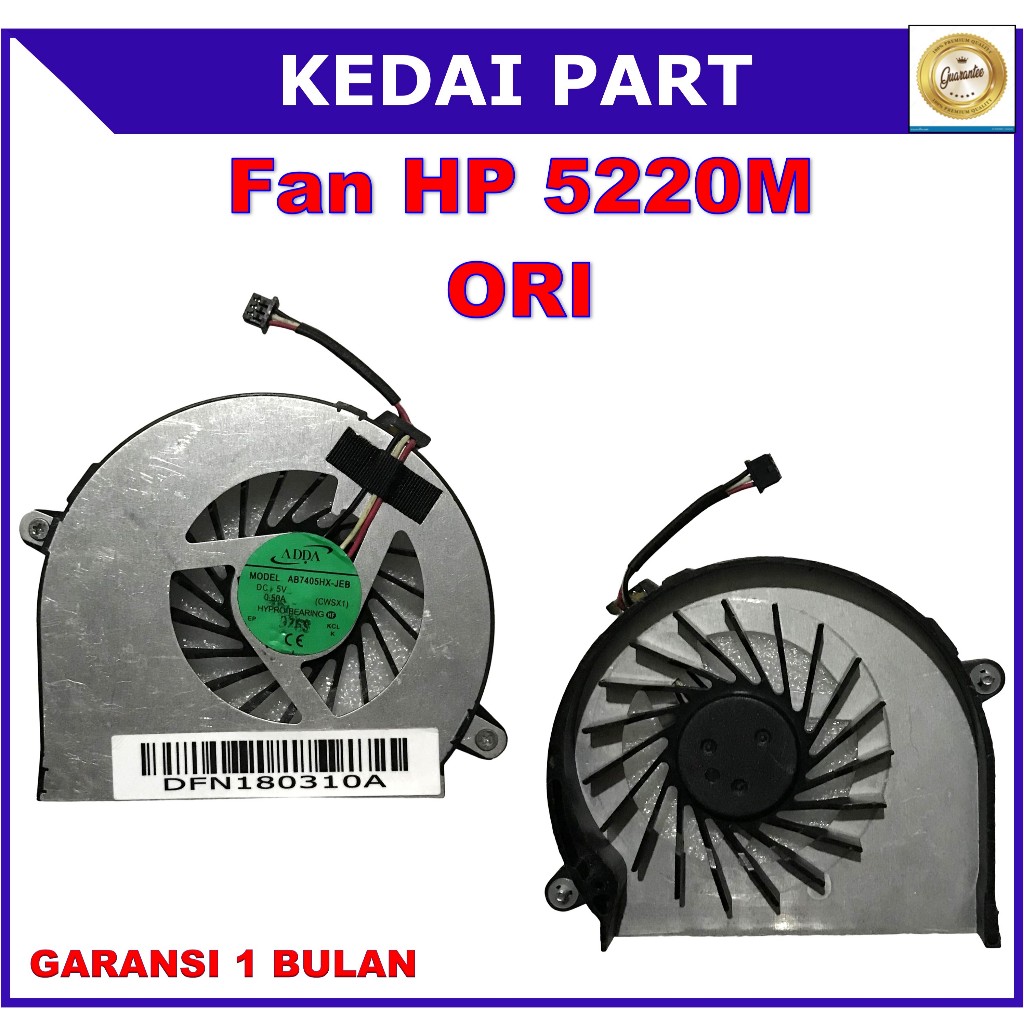 Kipas Fan HP Probook 5220M 5220 ORI