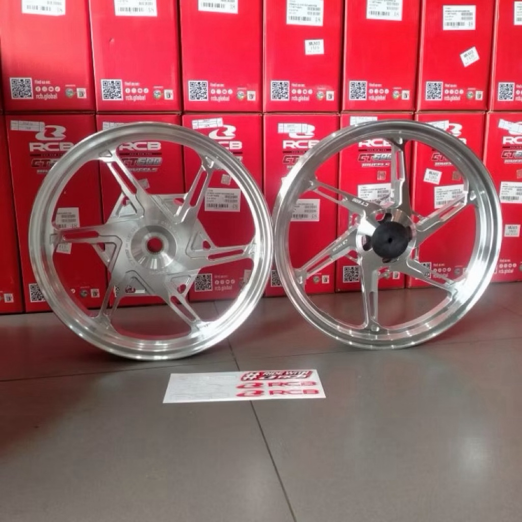 VELG RCB RACING ORIGINAL CT600 185x14 215x14 BEAT SCOOPY VARIO 110 125 150 160 CBS ABS STYLO GENIO S