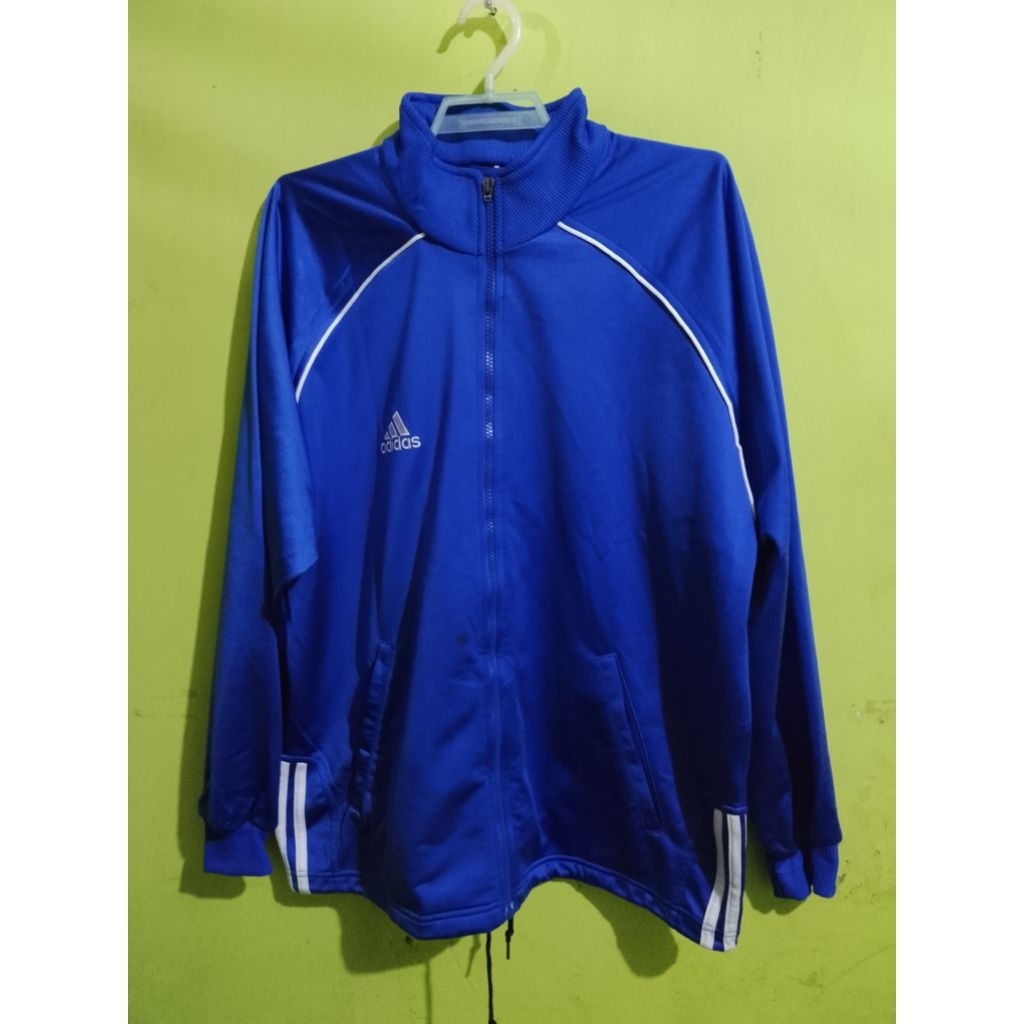 Tracktop Adidas Vintage Biru Elextrik Size L
