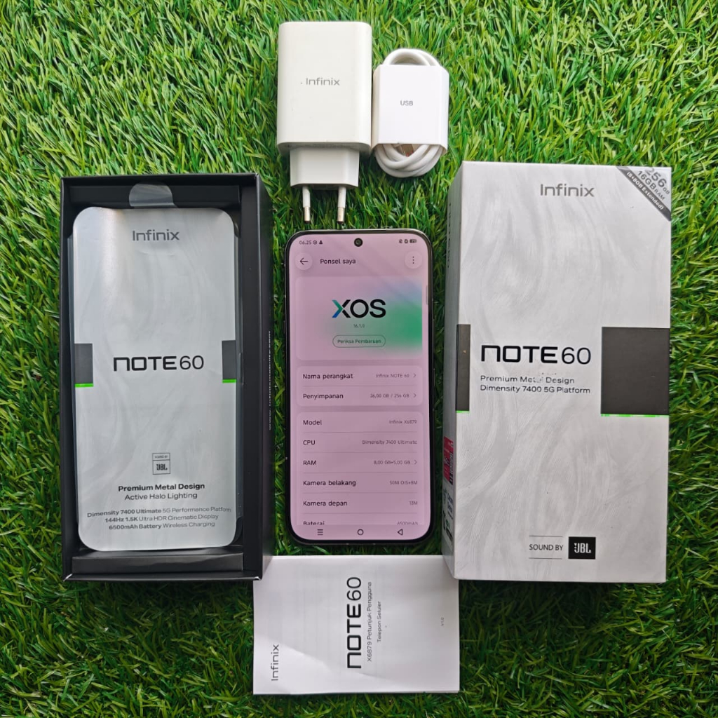 INFINIX NOTE 60 SECOND 8/256GB HP SECOND HP SEKEN HP BEKAS HP MURAH